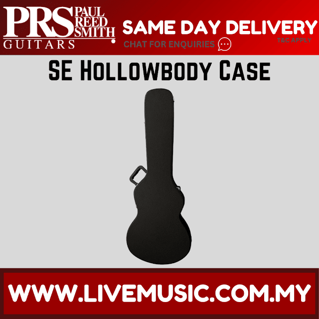 PRS SE Hollowbody Guitar Case, Black