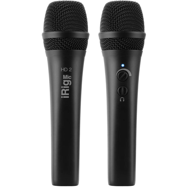 IK Multimedia iRig Mic HD 2 - Handheld High Quality Mobile Audio Recording (HD2/HD-2)