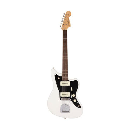 Fender Japan Hybrid II Jazzmaster Electric Guitar, Rosewood Fretboard with Gig Bag - Arctic White