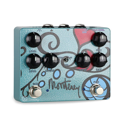 Keeley Monterey Rotary Fuzz Vibe Guitar Effects Pedal