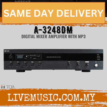 TOA A-3248DM Digital Mixer Amplifier ( A3248DM / A 3248DM )