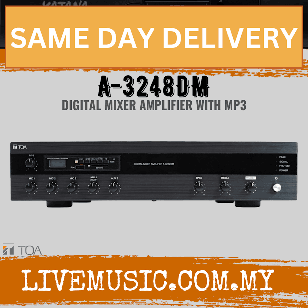 TOA A-3248DM Digital Mixer Amplifier ( A3248DM / A 3248DM )