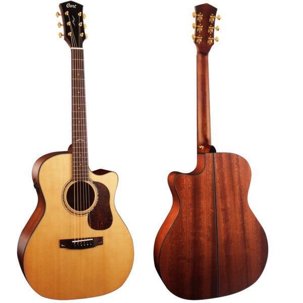 Cort Gold-OC6 - Acoustic Guitar with Gig Bag - Natural Glossy (Gold OC6/GoldOC6)