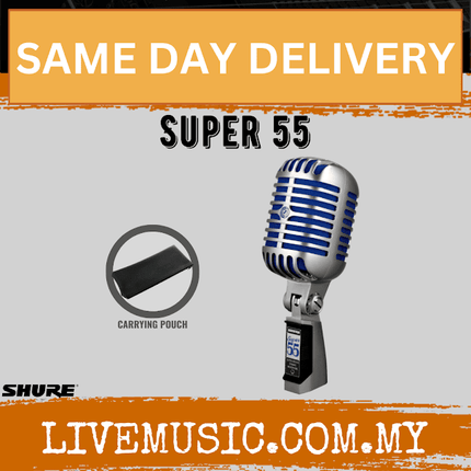 Shure SUPER 55 Deluxe Vocal Microphone ( Super-55 / Super55 )