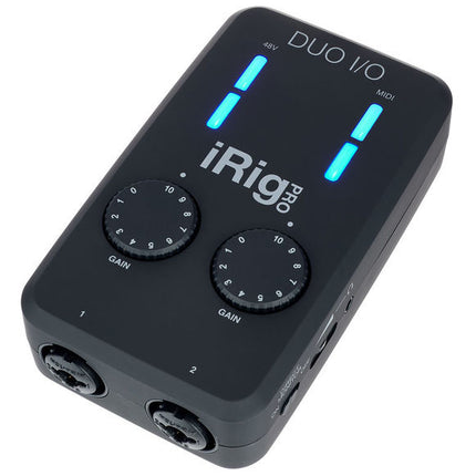 IK Multimedia iRig Pro Duo I/O 2 channel Audio/Midi Interface for iOS, Android, Mac & PC