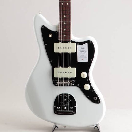 Fender Japan Hybrid II Jazzmaster Electric Guitar, Rosewood Fretboard with Gig Bag - Arctic White