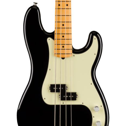 Fender American Professional II Precision Bass Electric Guitar, Maple Fretboard - Black