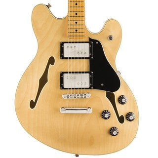 Squier Classic Vibe Starcaster Electric Guitar, Maple Fretboard - Natural