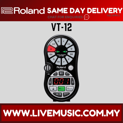 Roland VT-12 Vocal Trainer Black (VT12)