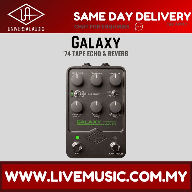 Universal Audio Galaxy '74 Tape Echo & Reverb Pedal