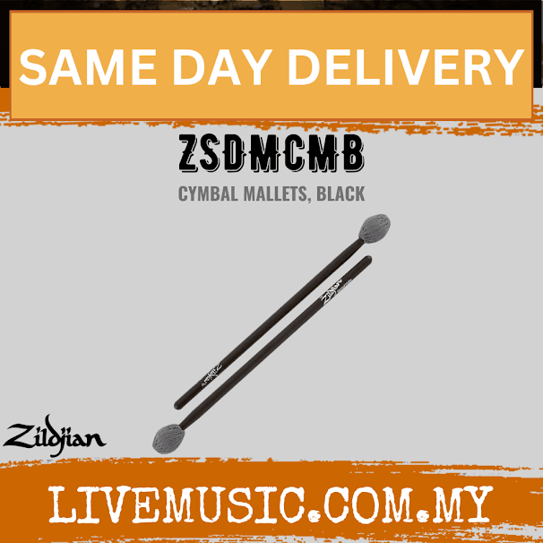 Zildjian ZSDMCMB Black Cymbal Mallet ( ZSDM CMB / ZSDM-CMB )