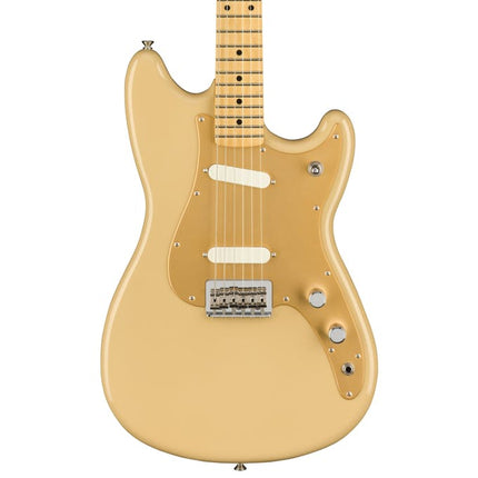 Fender Player Duo-Sonic Electric Guitar, Maple Fretboard - Dessert Sand