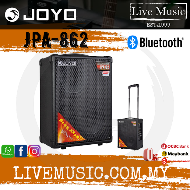 Joyo JPA-862 Rechargeable Rollable Amplifier ( JPA862 / JPA 862 )