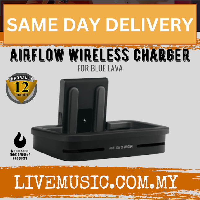 BLUE LAVA AirFlow Wireless Charger For BLUE LAVA Acoustic Guitar ( LAVA ME /  LAVA MUSIC )