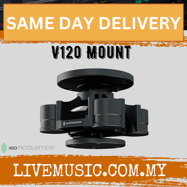 IsoAcoustics V120 Mount Studio Monitor Ceiling and Wall