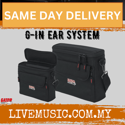 Gator G-IN EAR SYSTEM Padded Utility Bag for In ear Monitoring Systems (GInEarSys)
