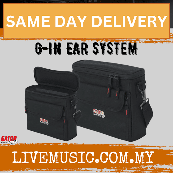 Gator G-IN EAR SYSTEM Padded Utility Bag for In ear Monitoring Systems (GInEarSys)
