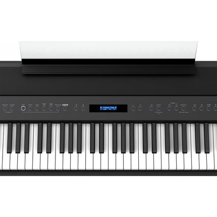 Roland FP-90X 88-key Digital Piano with DP-2, RH5 Headphones, Note Stand, Adapter - Black ( FP90X / RH-5 / DP10)