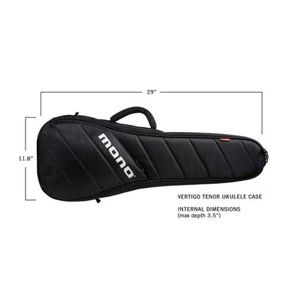 Mono M80 Vertigo Tenor Ukulele Case - Black (M80-VUT-BLK)