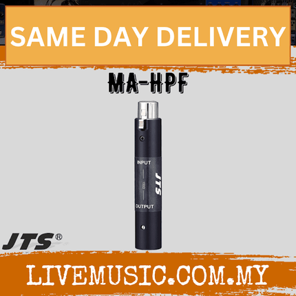 JTS MA-HPF High Pass Filter For Microphone ( MA-HPF MA-HPF)