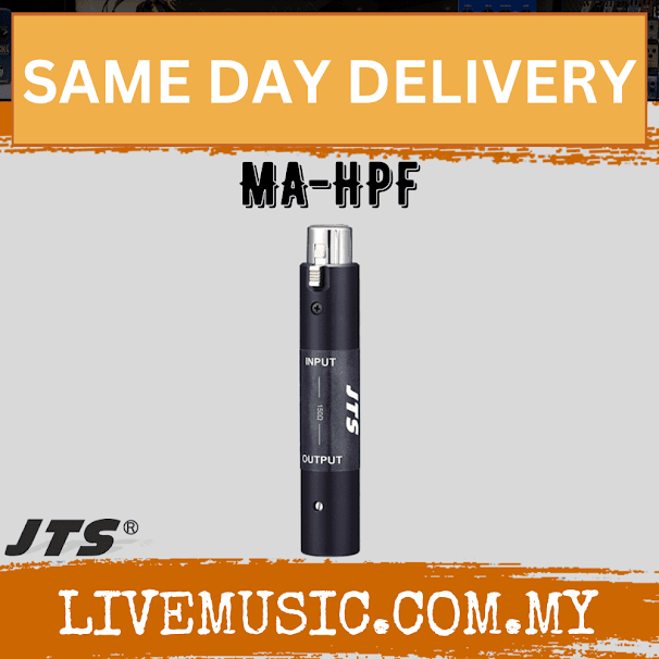 JTS MA-HPF High Pass Filter For Microphone ( MA-HPF MA-HPF)