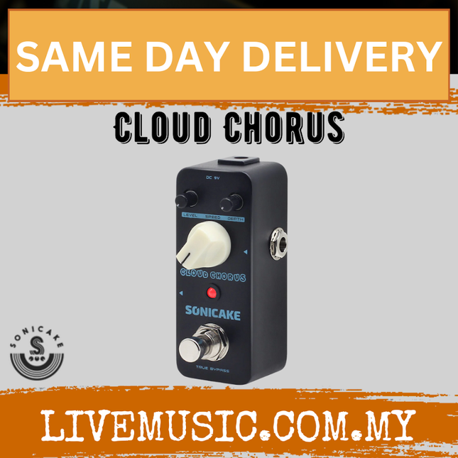 Sonicake QSS-04 Cloud Chorus Classic BBD Analog Chorus Pedal ( QSS04 QSS 04 )