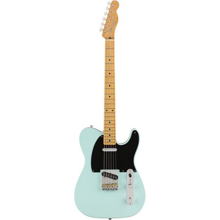 Fender Vintera 50s Telecaster Modified Electric Guitar, Maple Fretboard with Gig Bag - Daphne Blue