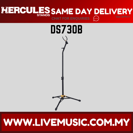 Hercules DS730B Auto Grip System (AGS) Alto/Tenor Saxophone Stand