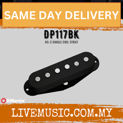 DiMarzio DP117 HS-3  Guitar Pickup - Black (DP117 HS3/DP117 HS 3)