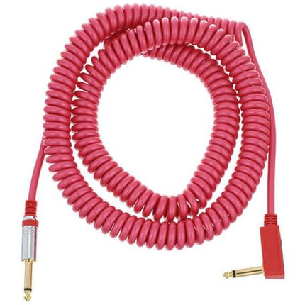 Vox VCC90 9M Vintage Coiled Guitar Cable - Red (VCC-90/ VCC 90)