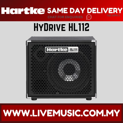 Hartke HyDrive HL-112 300-watt 1x12" Bass Cabinet (  HL 112 / HL112 )