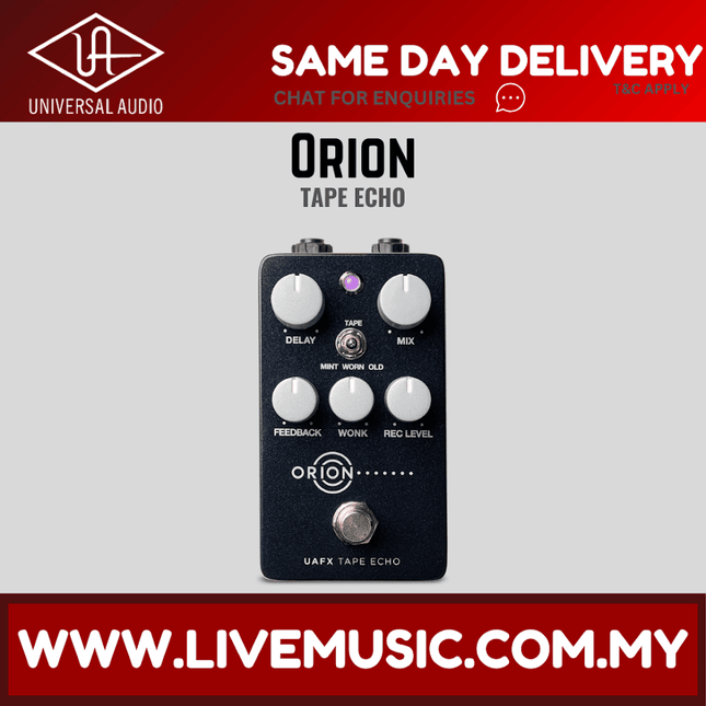 Universal Audio UAFX Orion Tape Echo Pedal