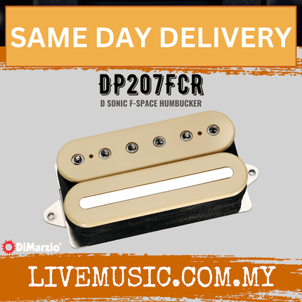 DiMarzio DP207FCR D-Sonic F-Spaced - Creme (DP207F CR/DP207F-CR)