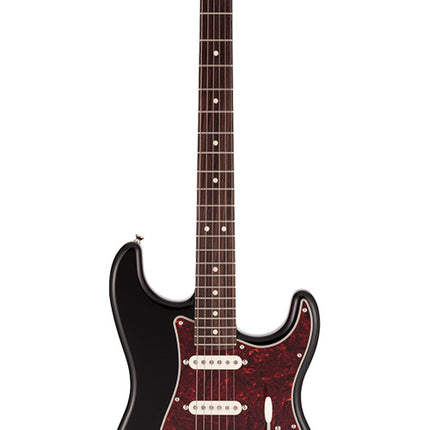 Fender Japan Hybrid II Stratocaster Electric Guitar, Rosewood Fretboard with Gig Bag - Black