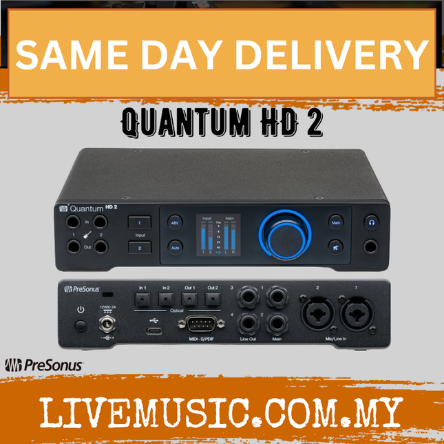 PreSonus Quantum HD 2 Audio Interface, UK
