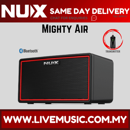 NUX Mighty Air Wireless Stereo Modelling Electric And Bass Guitar Combo Amplifier with Bluetooth