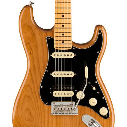 Fender American Professional II HSS Stratocaster Electric Guitar, Maple Fretboard - Roasted Pine