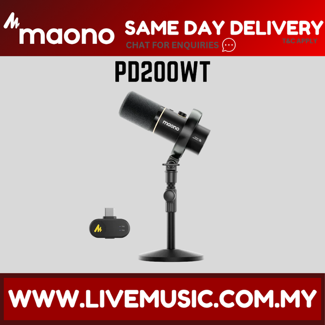 Maono PD200WT Wireless Dynamic Microphone ( PD200W )