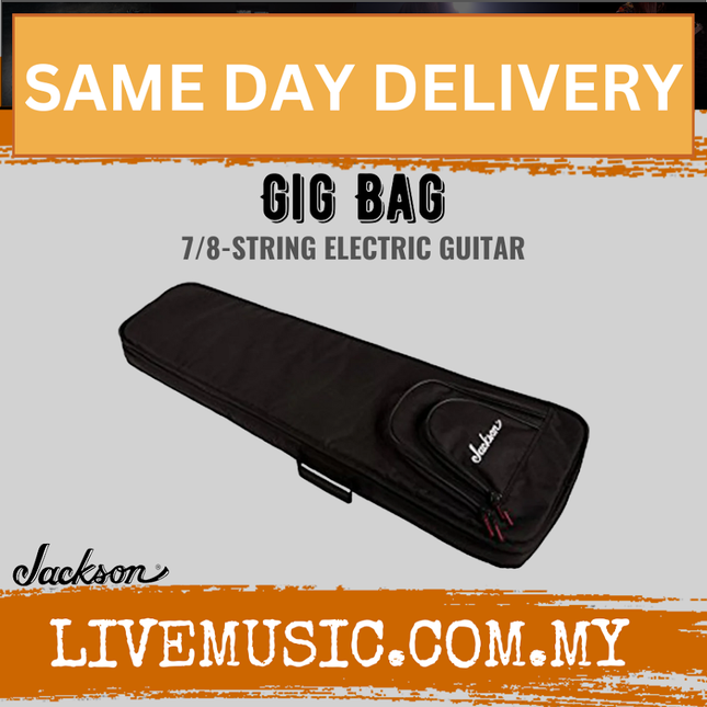 Jackson 7/8-String Electric Guitar Gig Bag
