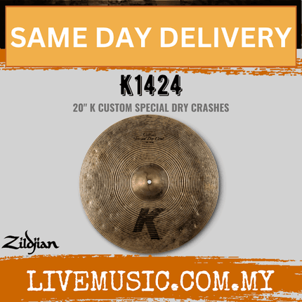Zildjian 20" K Series Custom Special Dry Crash Cymbal (K1424)