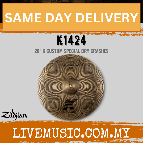 Zildjian 20" K Series Custom Special Dry Crash Cymbal (K1424)