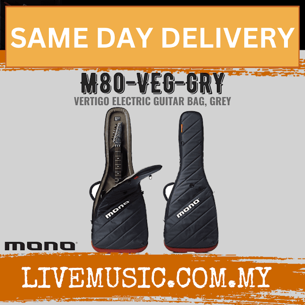 Mono M80 Vertigo Electric Guitar Case - Grey (M80-VEG-GRY)