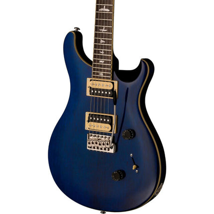 PRS SE Standard 24 Electric Guitar with Bag - Translucent Blue (SE-24/SE24)