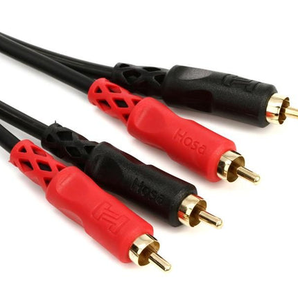 Hosa CRA-202AU RCA to RCA Dual Cable, 2m (CRA202AU/CRA 202AU)