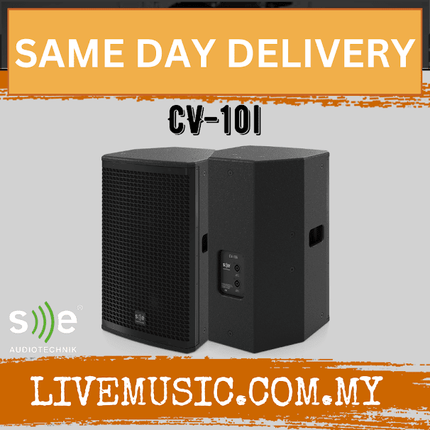 Se Audiotechnik CV-10i 2-Way Passive Speaker - Black (CV10I CV 10I)