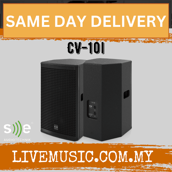 Se Audiotechnik CV-10i 2-Way Passive Speaker - Black (CV10I CV 10I)