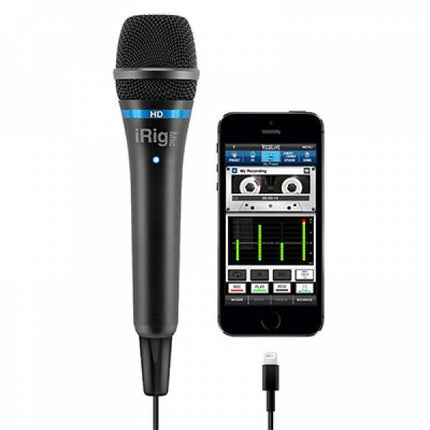 IK Multimedia iRig Mic HD 2 - Handheld High Quality Mobile Audio Recording (HD2/HD-2)