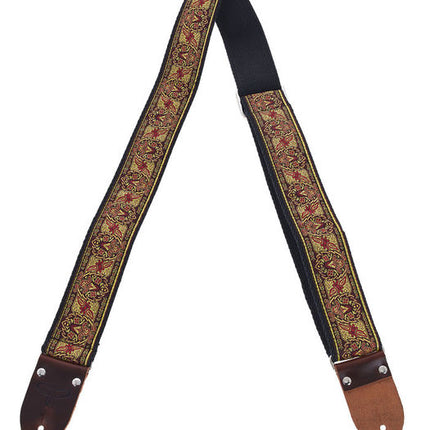PRS 2 Inch Deluxe Retro Guitar Strap - Burgundy