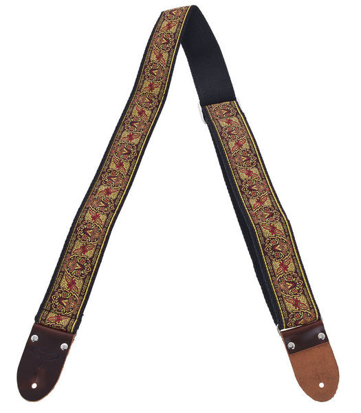PRS 2 Inch Deluxe Retro Guitar Strap - Burgundy