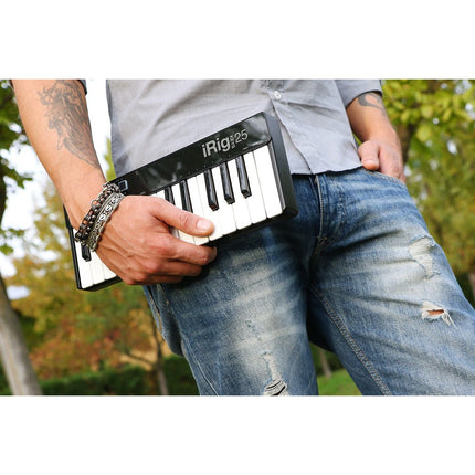 IK Multimedia iRig Keys 25 - The 25 mini-key USB MIDI controller for Mac/PC (Keys25/Keys-25)